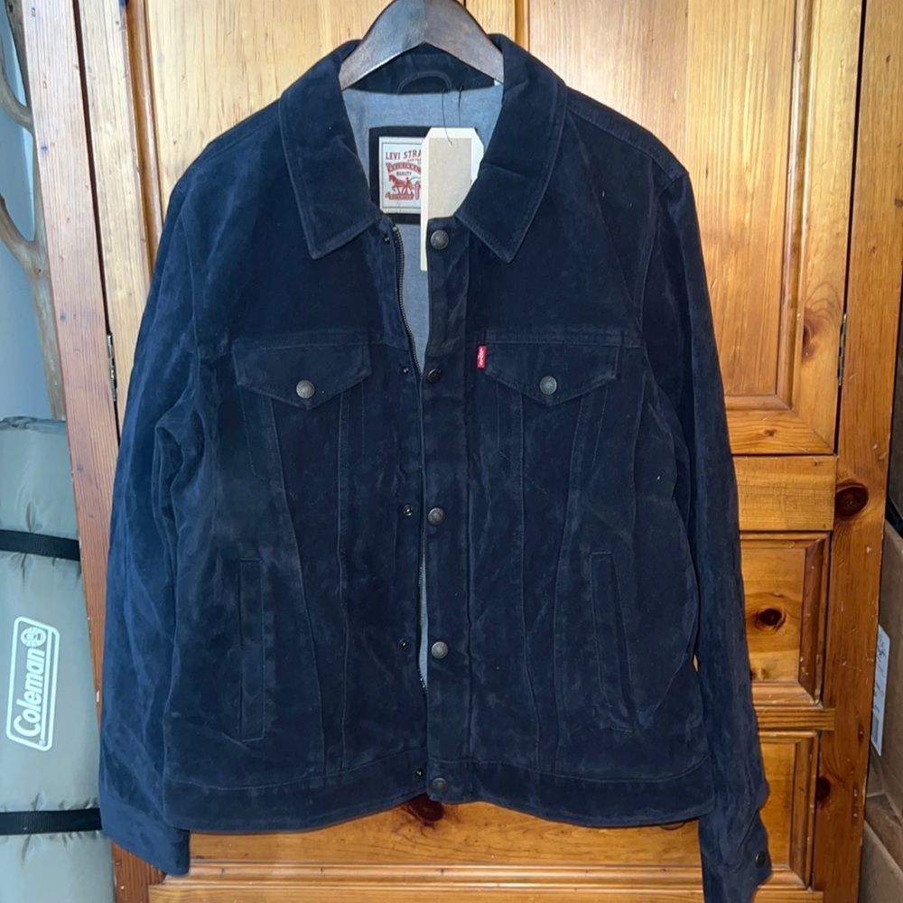 Levi’s Black Suede Jacket